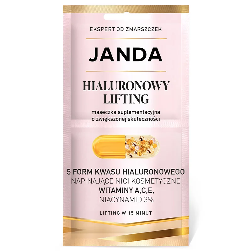 Janda Hialuronowy Lifting maseczka suplementacyjna, 8 ml