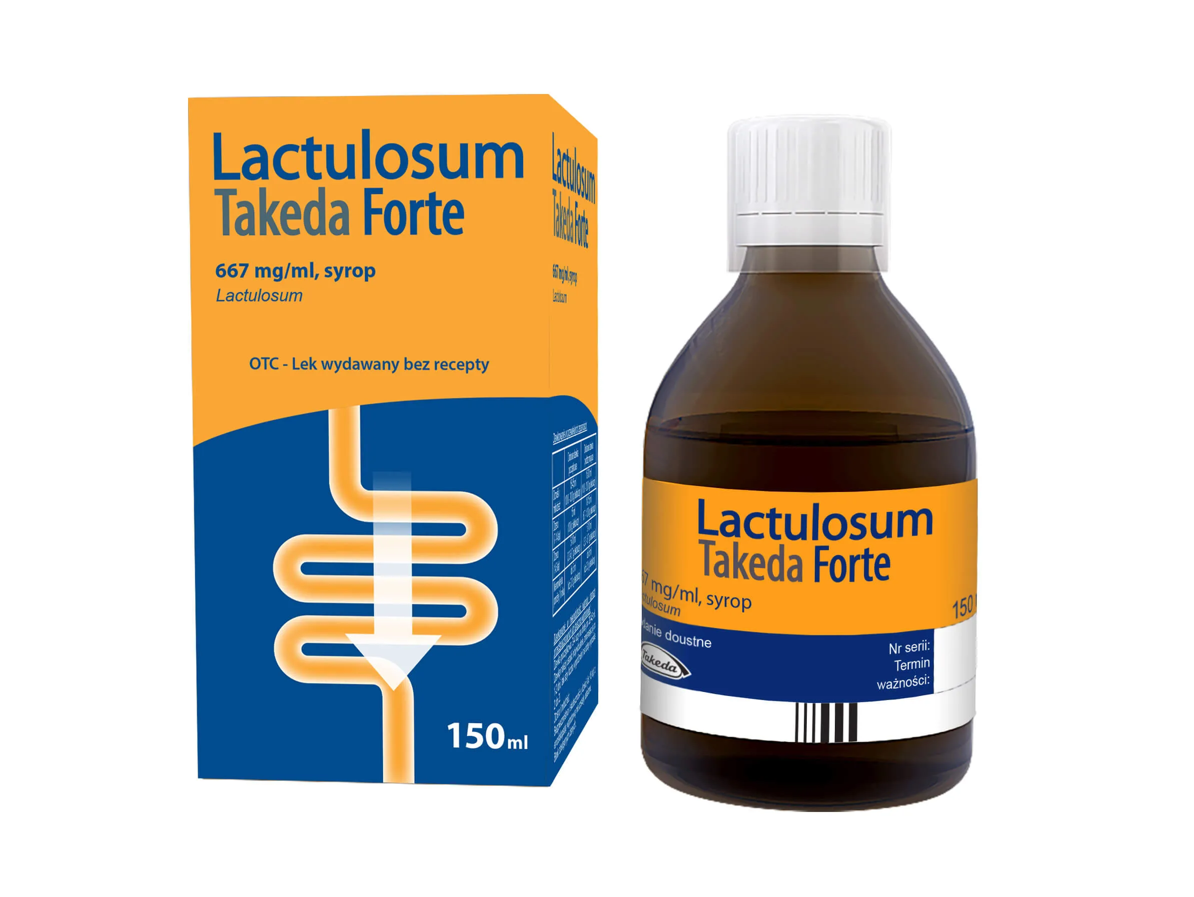 Lactulosum Takeda Forte, syrop, 150 ml