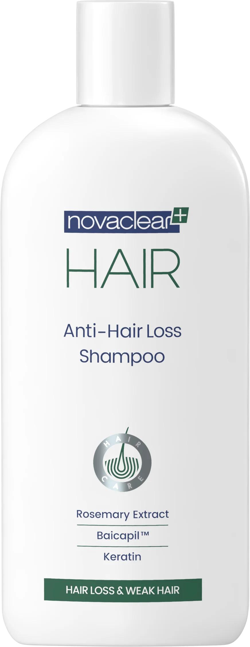 Novaclear Hair szampon przeciw wypadaniu włosów, 250 ml