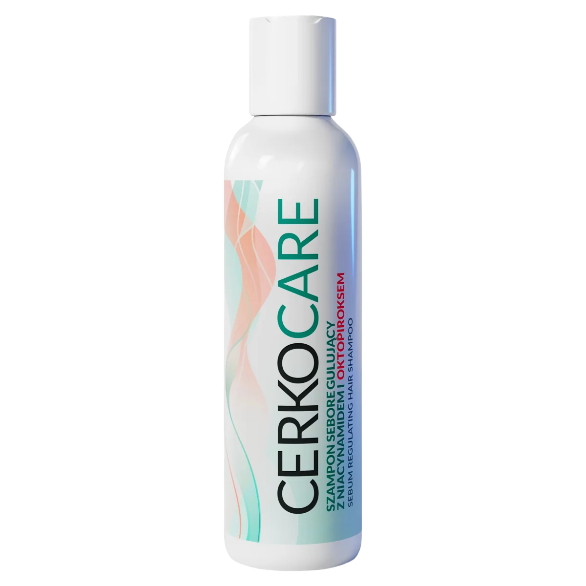 Cerkocare szampon seboregulujący z niacynamidem i oktopiroksem, 250 ml