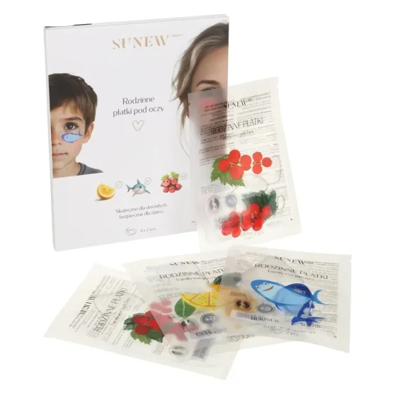 SunewMed+ rodzinne płatki pod oczy, 4 pary