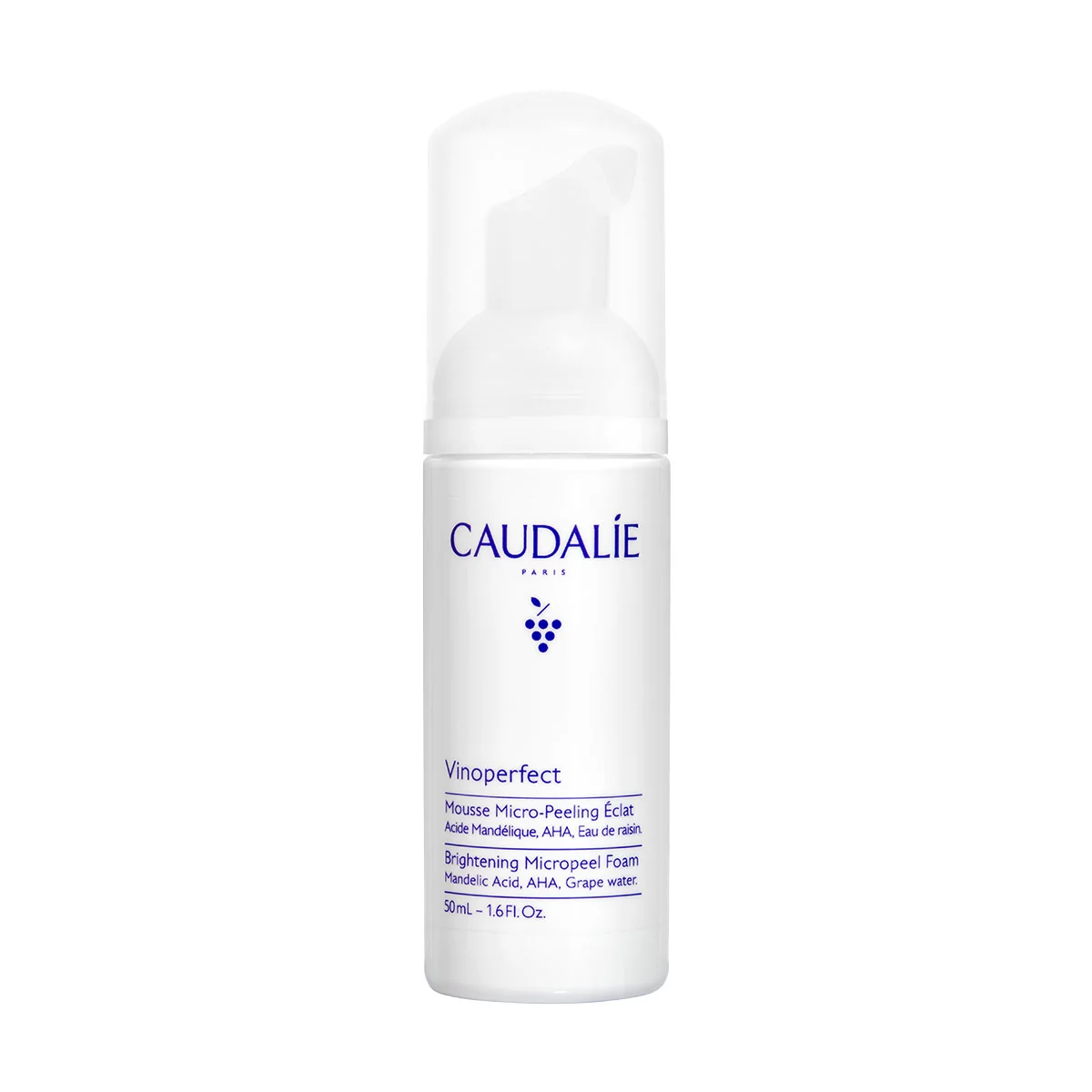 Caudalie Vinoperfect mikropeelingująca pianka rozświetlająca, 50 ml