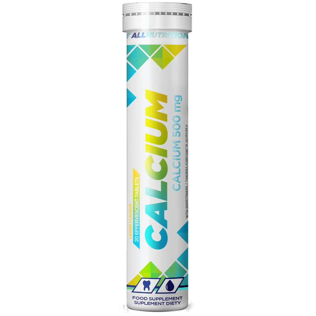 Allnutrition Calcium 20 tabletek musujących