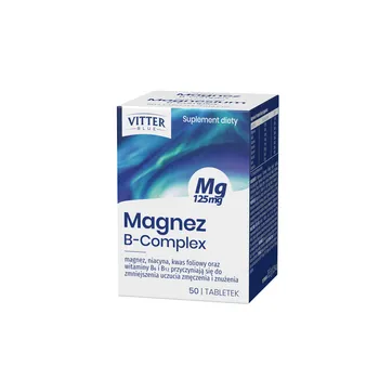 Magnez B-Complex  Vitter Blue, 50 tabletek 