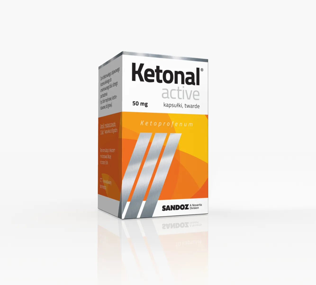Ketonal Active, 50 mg, 30 kapsułek