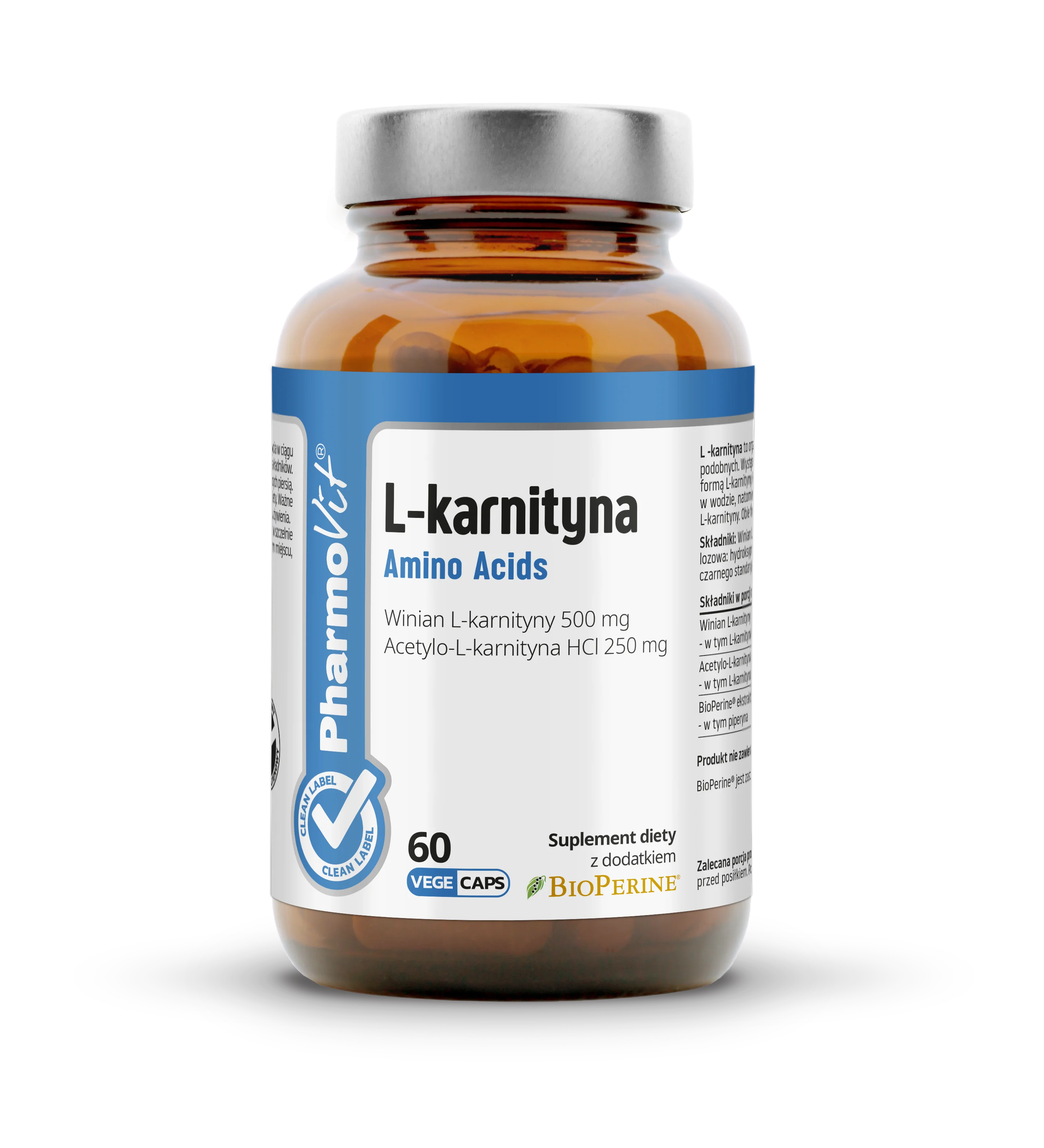PharmoVit® L-karnityna 60 kapsułek