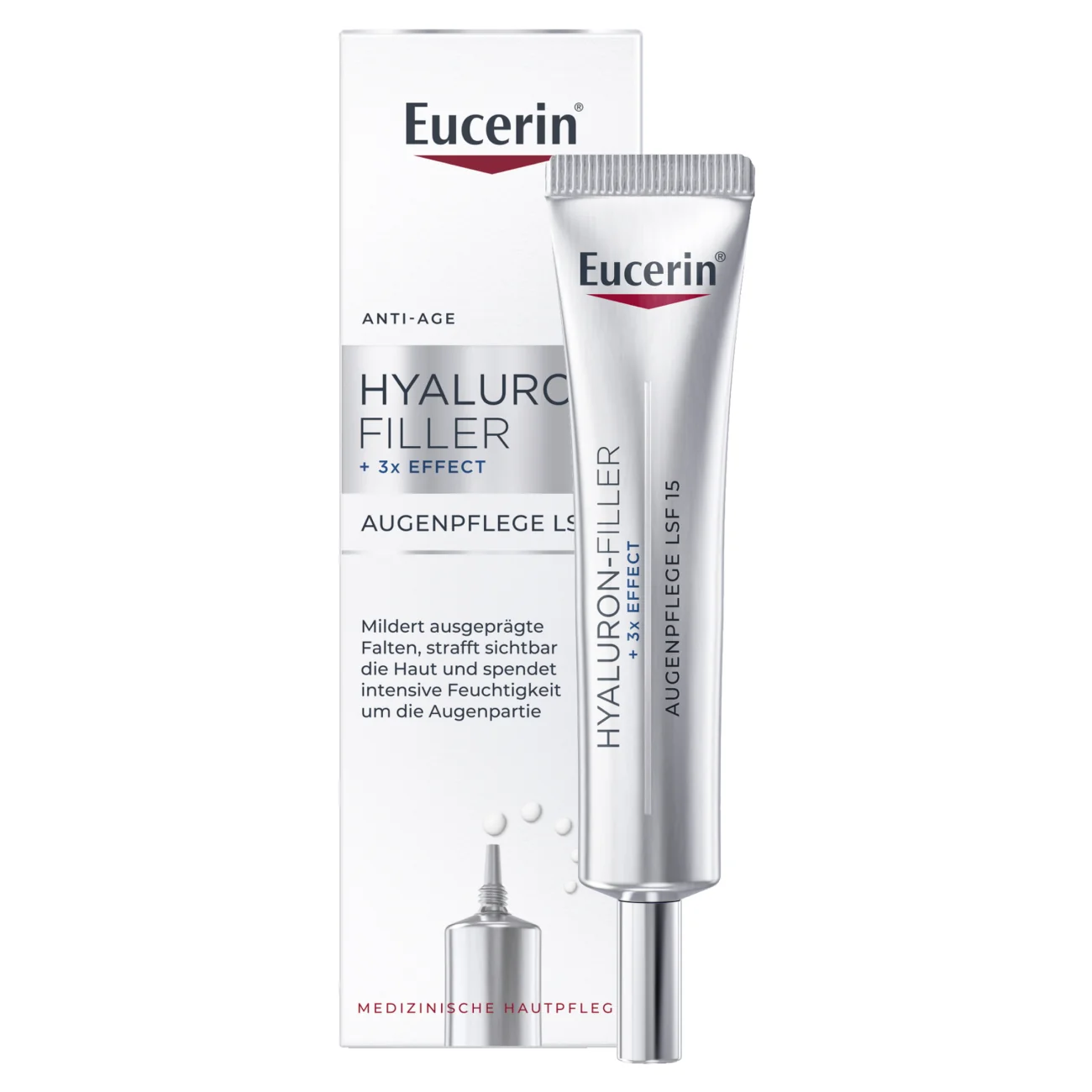 Eucerin Hyaluron-Filler przeciwzmarszczkowy krem pod oczy, 15 ml
