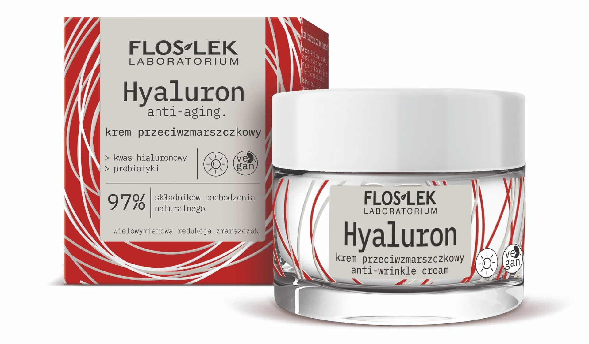 Flos-Lek Hialuron krem przeciwzmarszczkowy na dzień, 50 ml