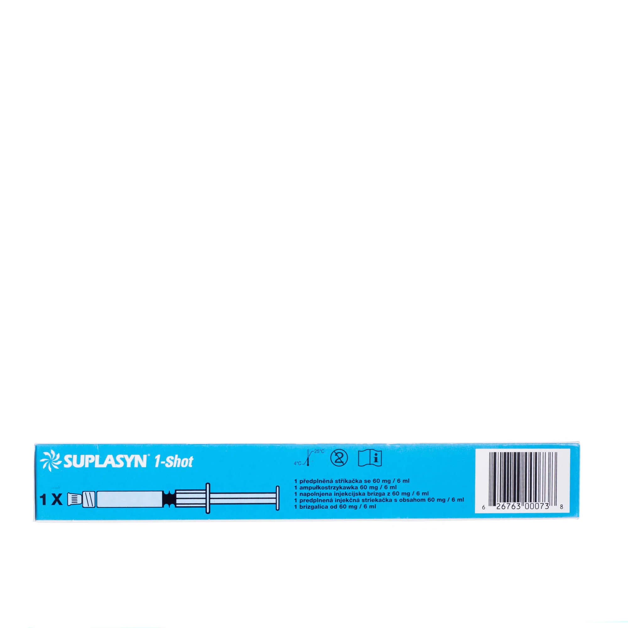 Suplasyn 1-Shot 60 mg/6 ml, roztwór do wstrzyknięć, 1 ampułkostrzykawka 