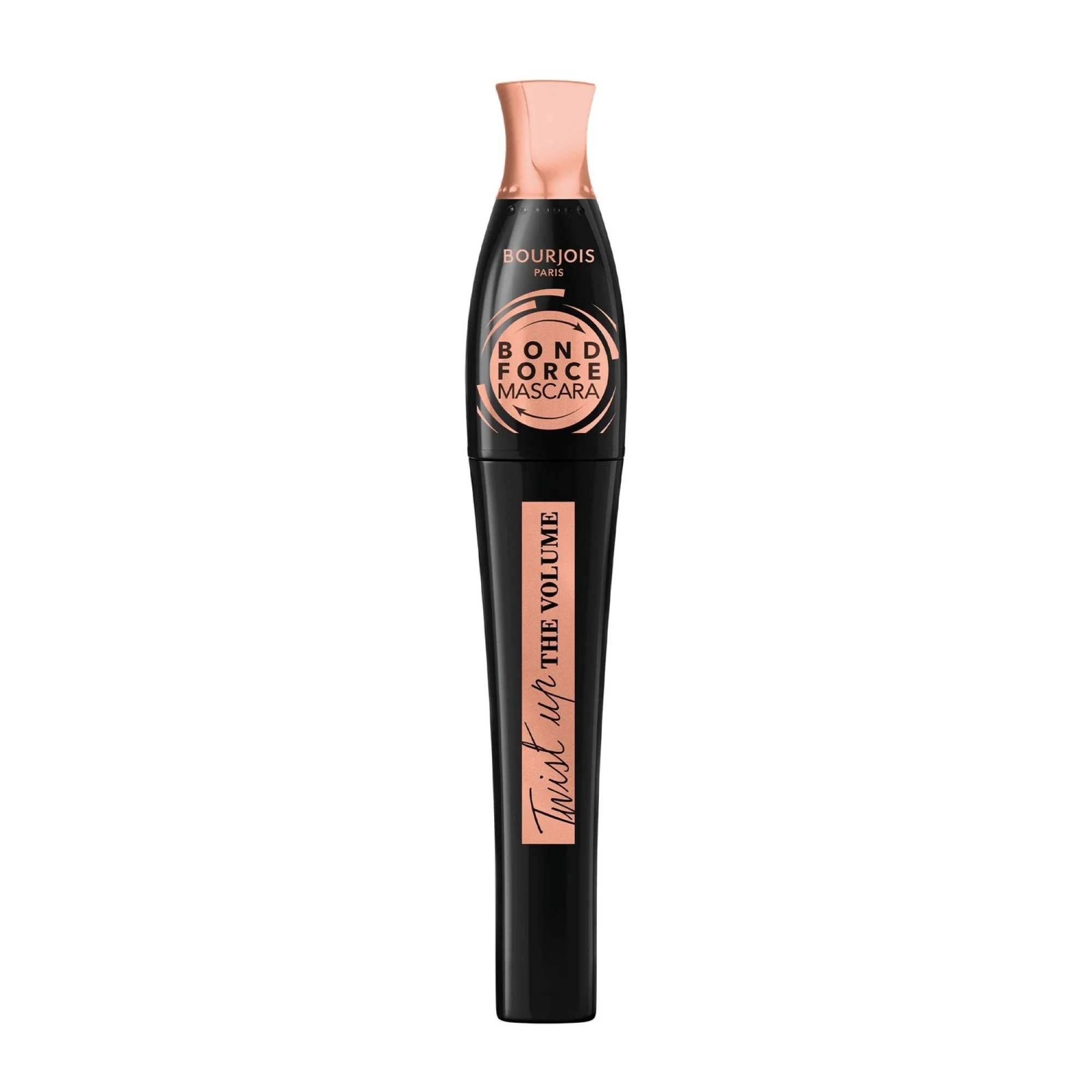 Bourjois Twist Up The Volume Bond Force tusz do rzęs zwiększający objętość, wzmacniający, Black, 8 ml