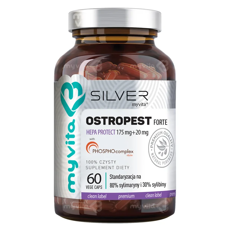 MyVita Silver Ostropest Forte 60 kapsułek