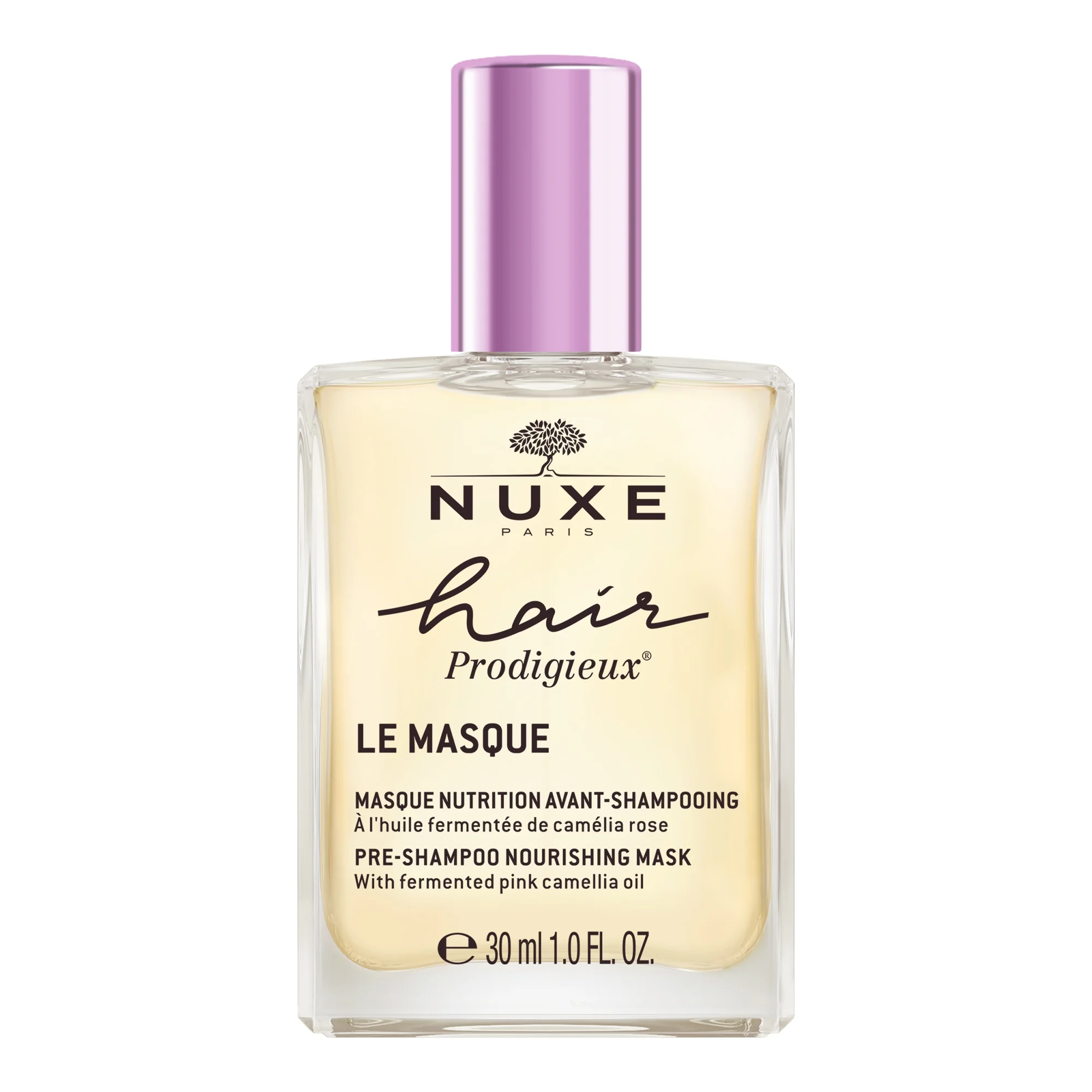 NUXE Zestaw Hair Prodigieux® maska, 30 ml + szampon, 50 ml + odżywka, 30 ml + kosmetyczka