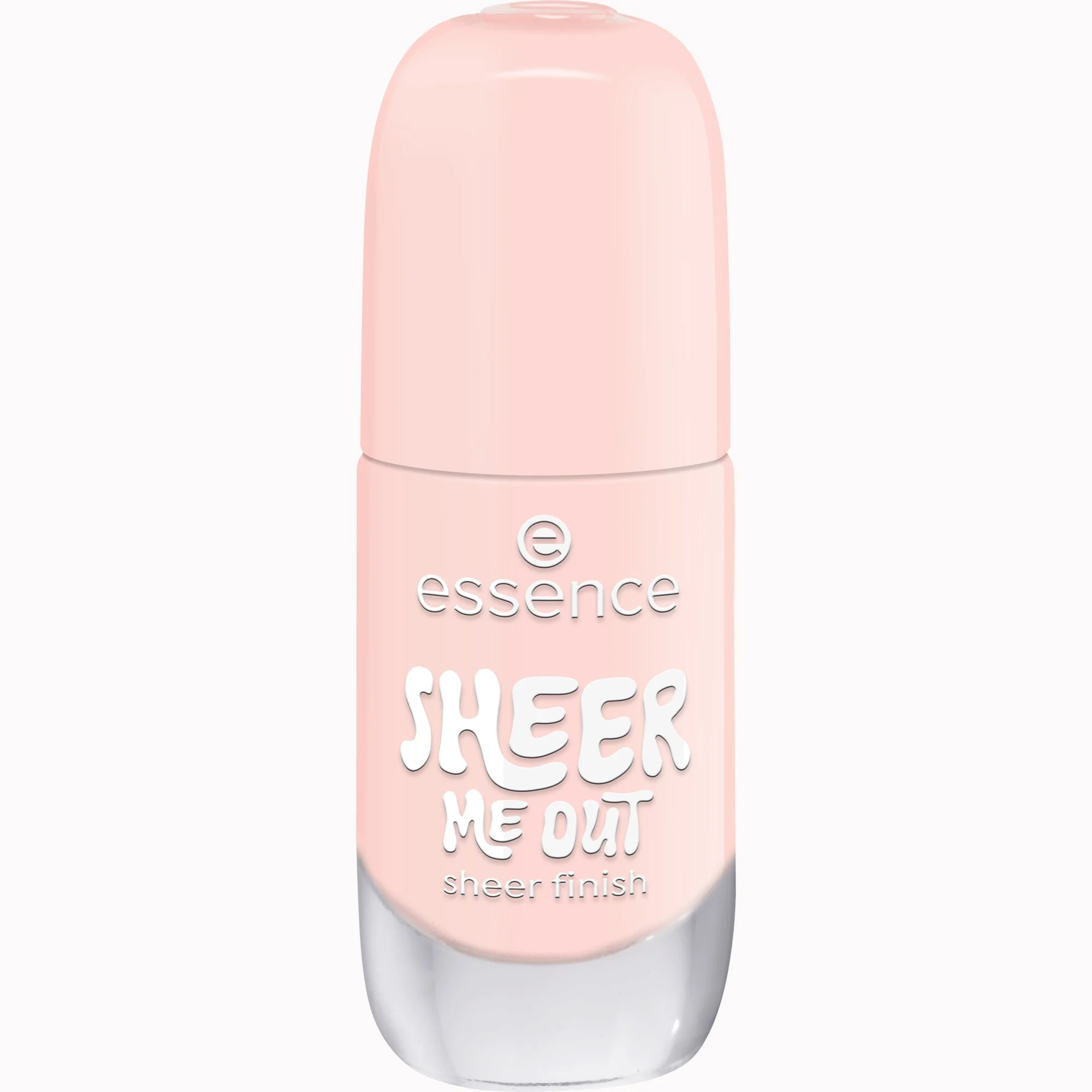 Essence Gel Nail Polish lakier do paznokci 04 Sheer Me Out, 8 ml