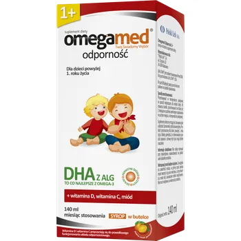Omegamed Odporność 1+, suplement diety, 140 ml 