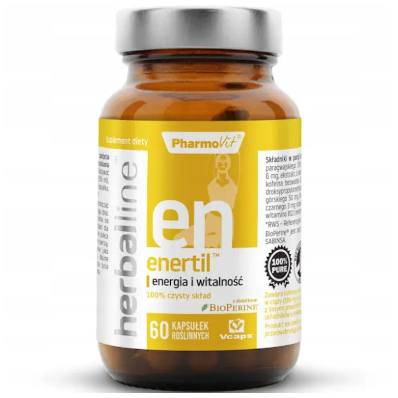 Pharmovit Enertil™ energia i witalność, suplement diety, 60 kapsułek