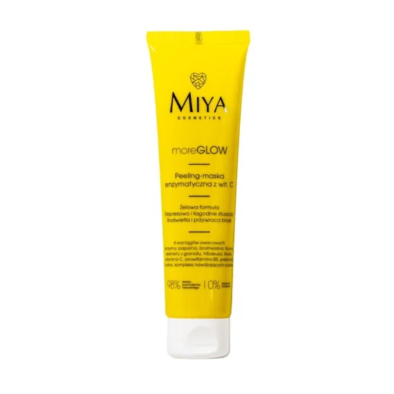 Miya Cosmetics moreGLOW peeling-maska enzymatyczna z witaminą C, 60 ml