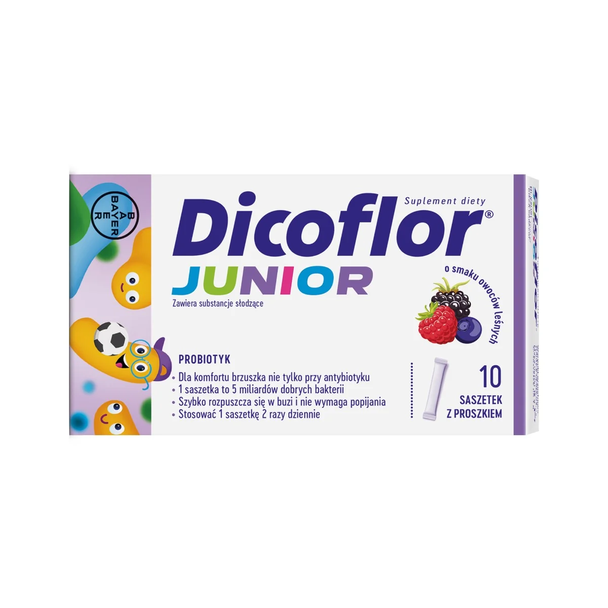 Dicoflor Junior 10 saszetek