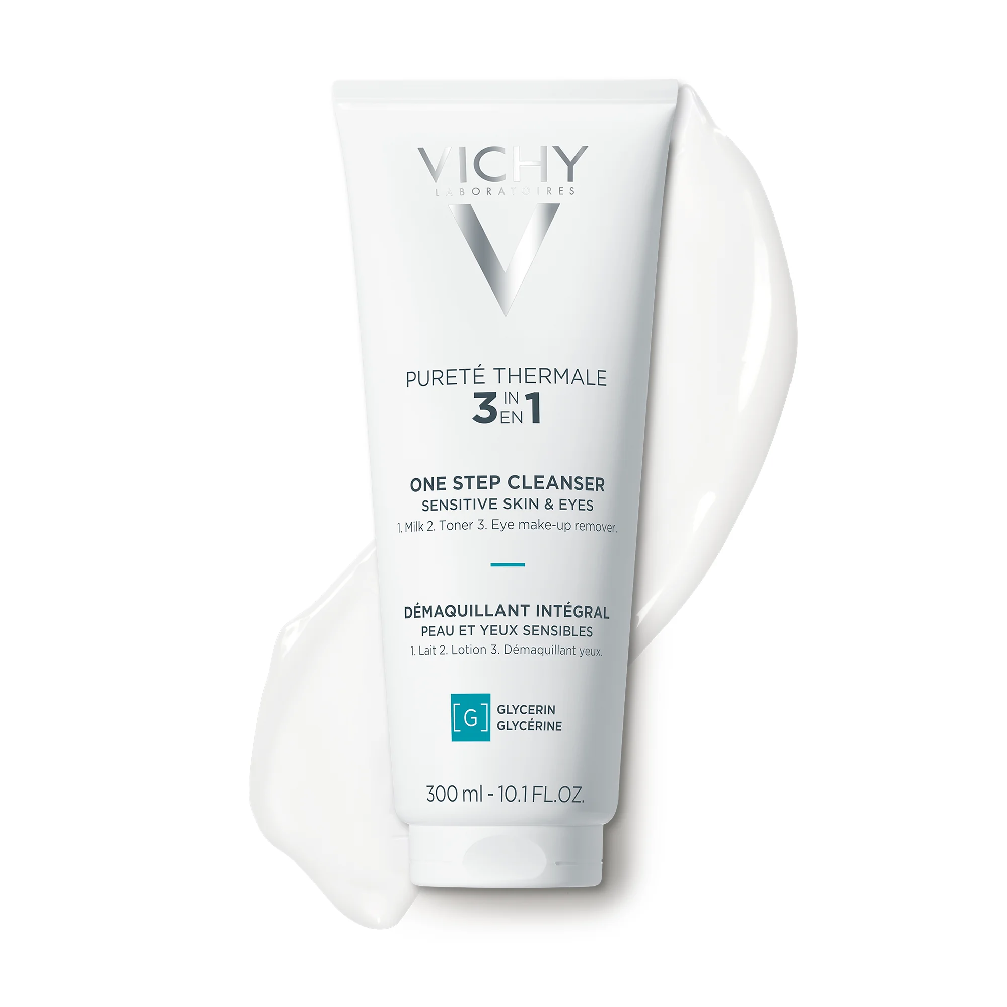 Vichy Laboratoires Purete Thermale 3 w 1 preparat do demakijażu twarzy i oczu, 300 ml