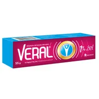 Veral, 10 mg/g (1%), żel, 55 g