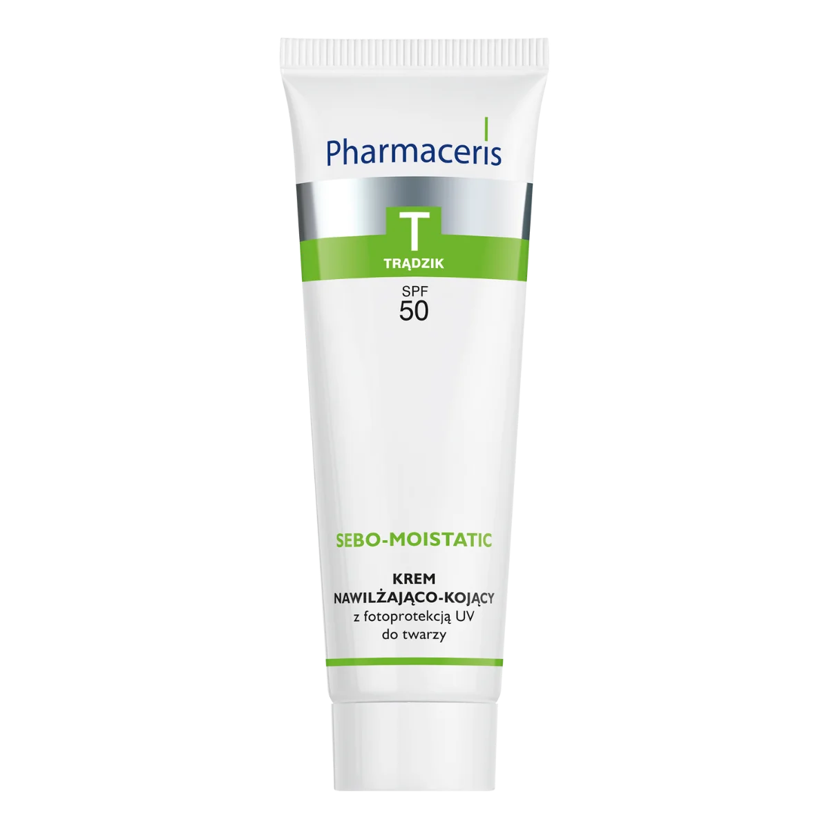 Pharmaceris T Sebo-Moistatic krem nawilżająco-kojący do twarzy SPF 50, 50 ml