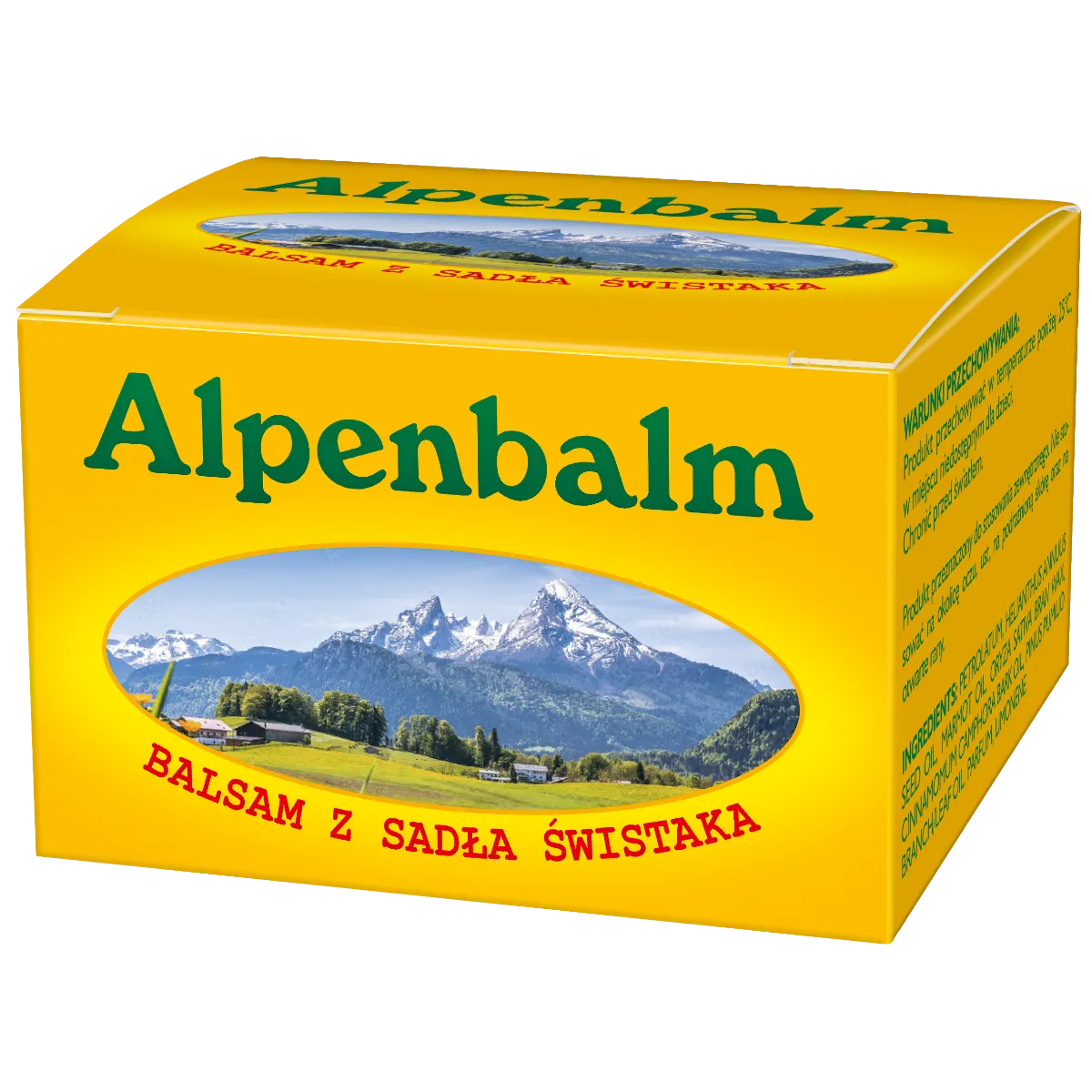 Alpenbalm Balsam z sadła świstaka, 60 g 