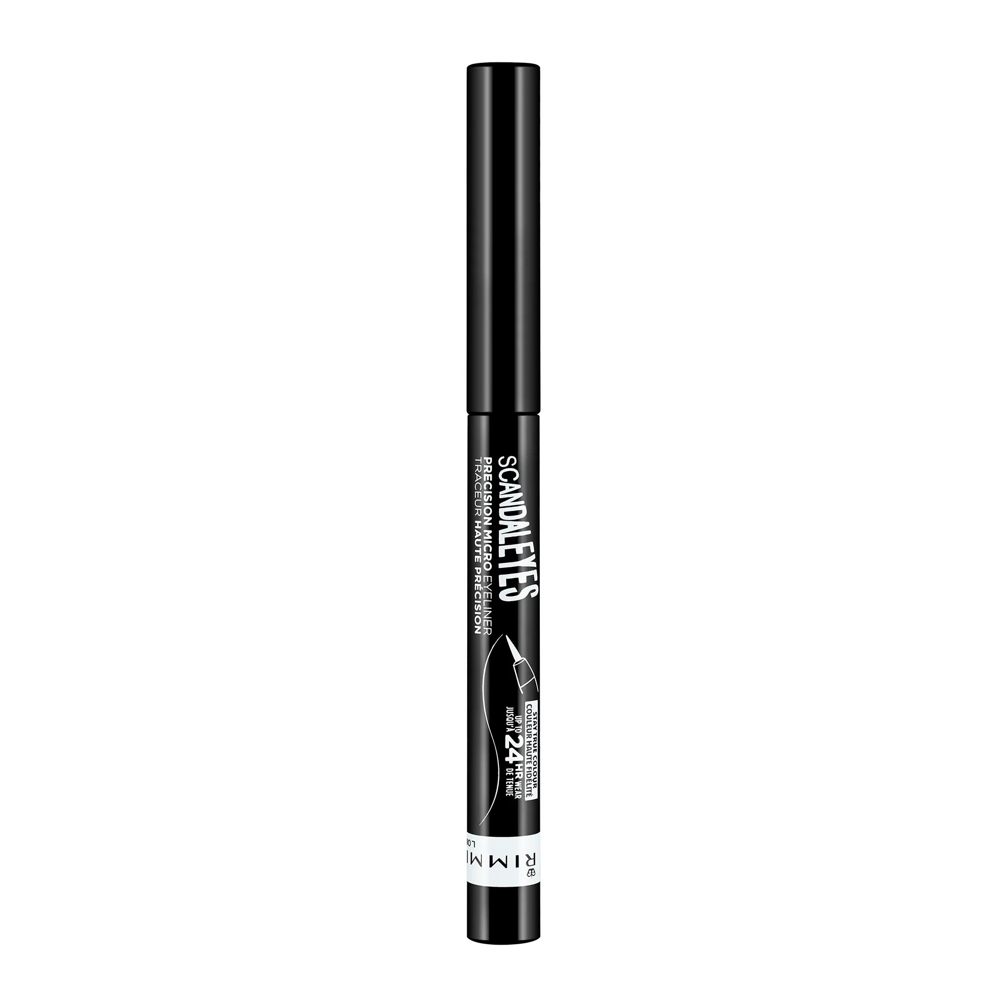 Rimmel Scandal Eyes Precision Micro eyeliner w płynie 001 Black, 1,1 ml