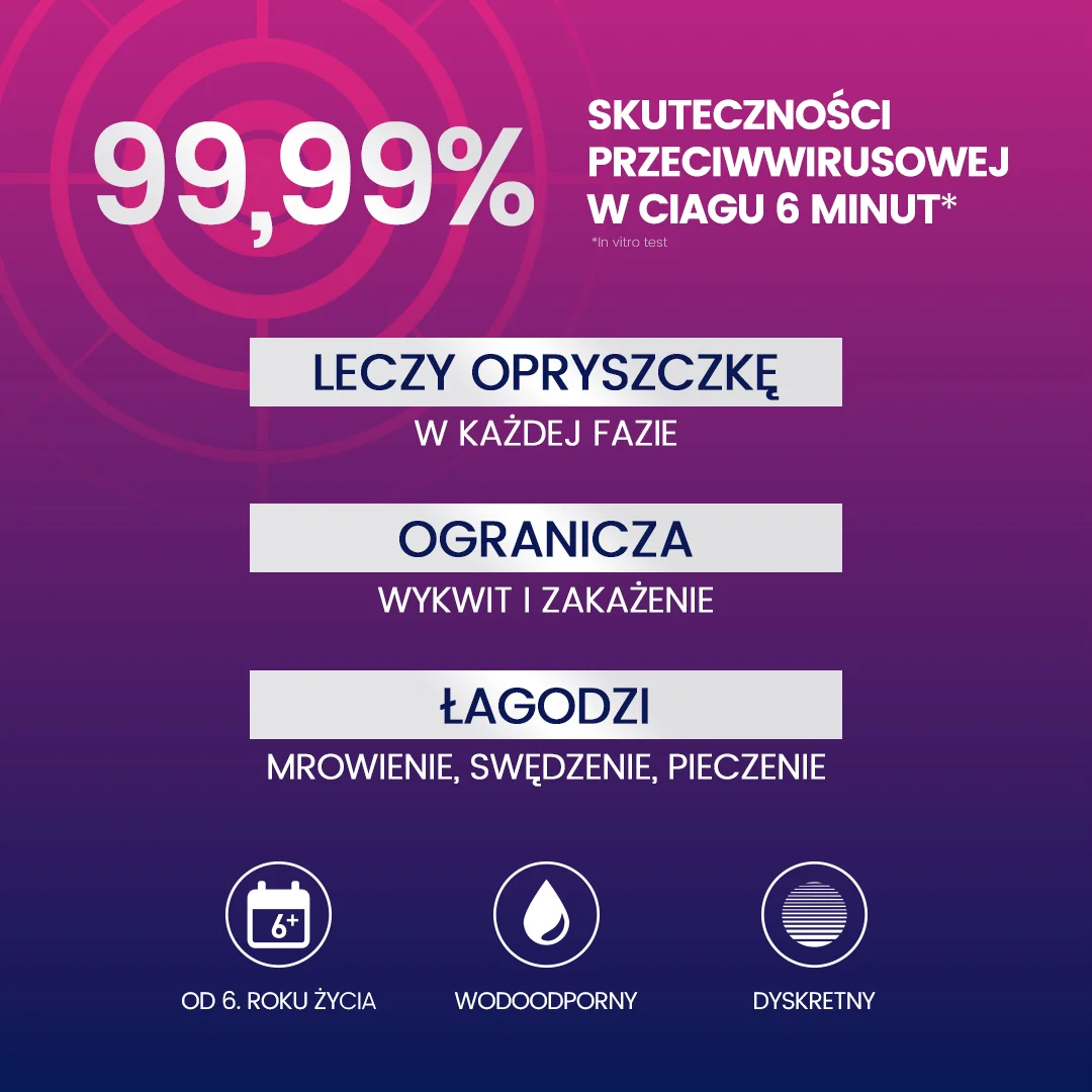 Urgo na opryszczkę płyn 3ml + 24 aplikatory