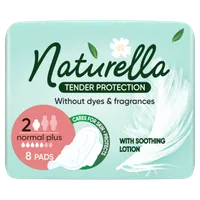 Naturella Tender Protection Normal Plus podpaski bez barwników i substancji zapachowych, 8 szt.