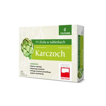 Colfarm Karczoch 60 tabletek powlekanych