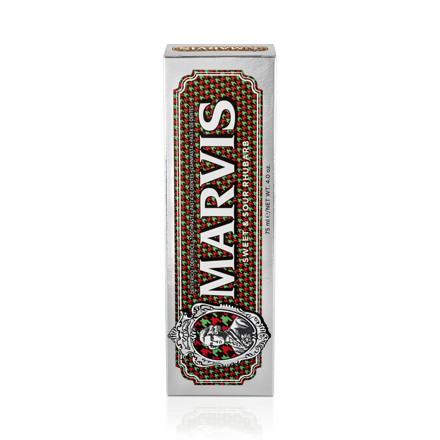 Marvis Sweet & Sour Rhubarb pasta do zębów o smaku rabarbaru i mięty, 75 ml