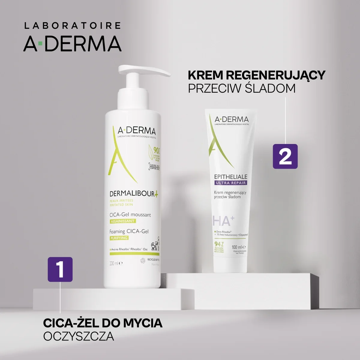 A-Derma Epitheliale Ultra Repair krem regenerujący przeciw śladom, 100 ml