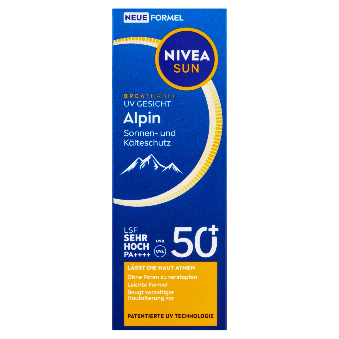Nivea Sun Alpin krem do twarzy do opalania SPF 50+, 40 ml