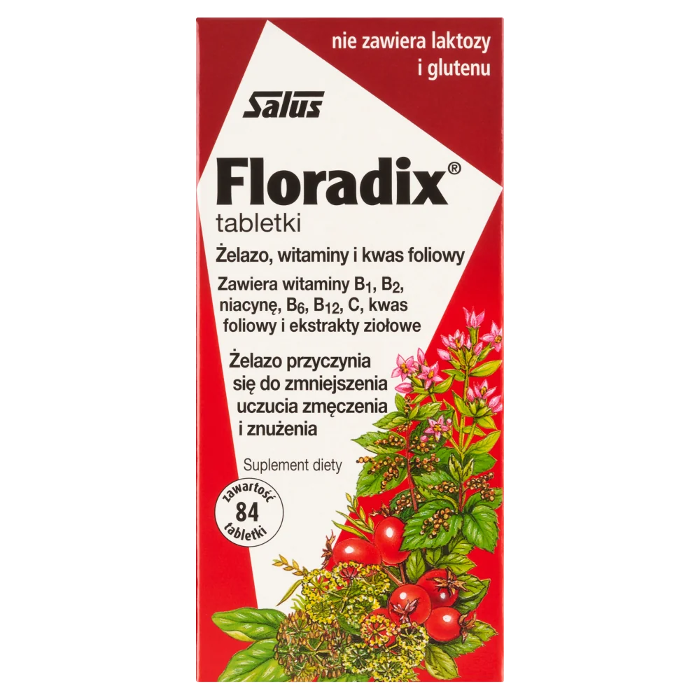 Floradix 84 tabletki