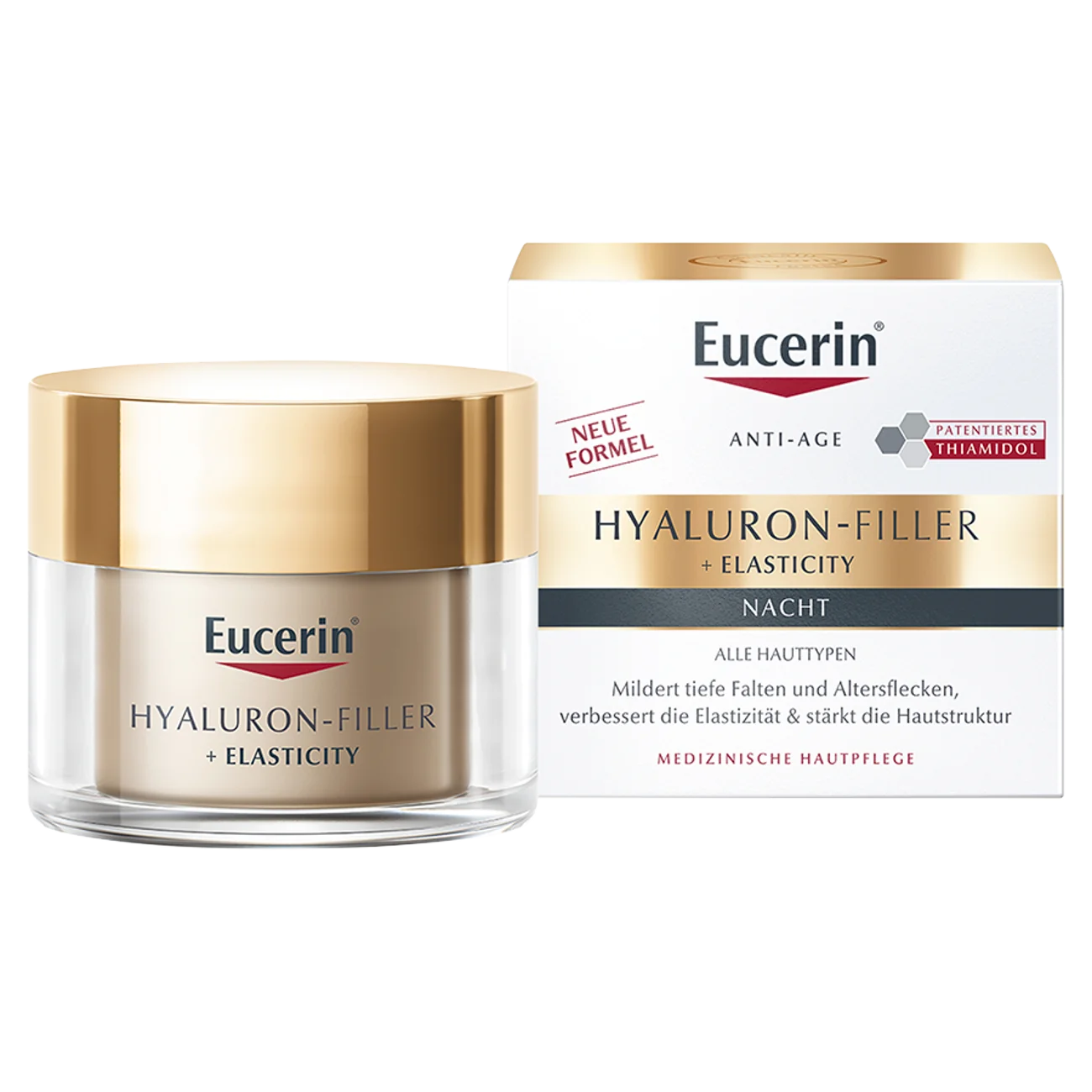 Eucerin Hyaluron-Filler + Elasticity Krem na noc, 50 ml