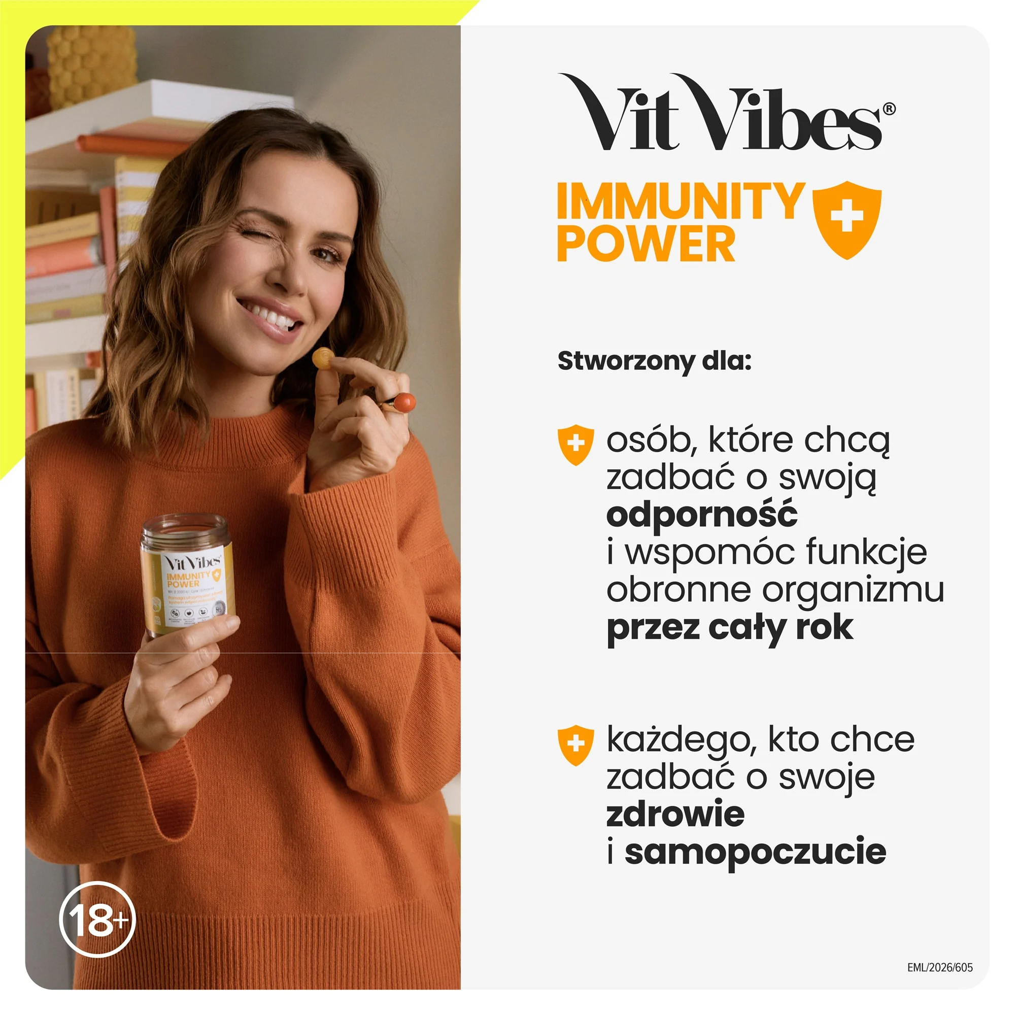 Vit Vibes® Immunity Power 60 żelek