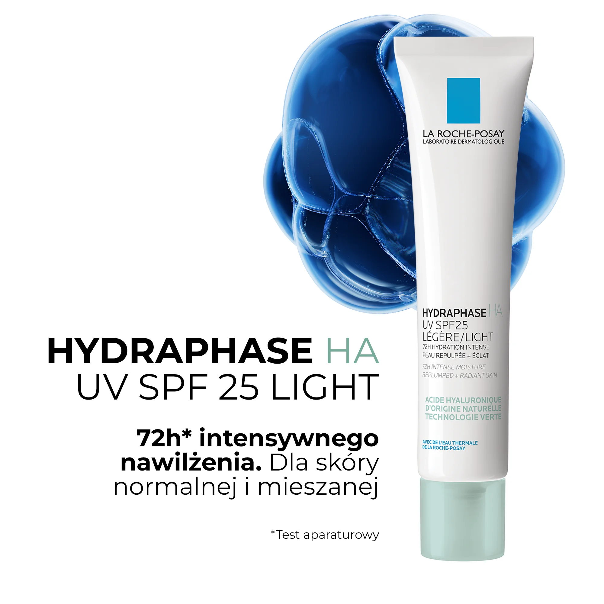 La Roche-Posay Hydraphase HA UV SPF 25 Light krem nawilżający 40 ml