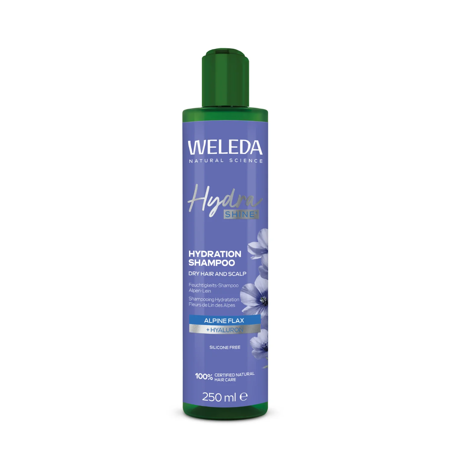 Weleda Hydra Shine nawilżający szampon do włosów, 250 ml