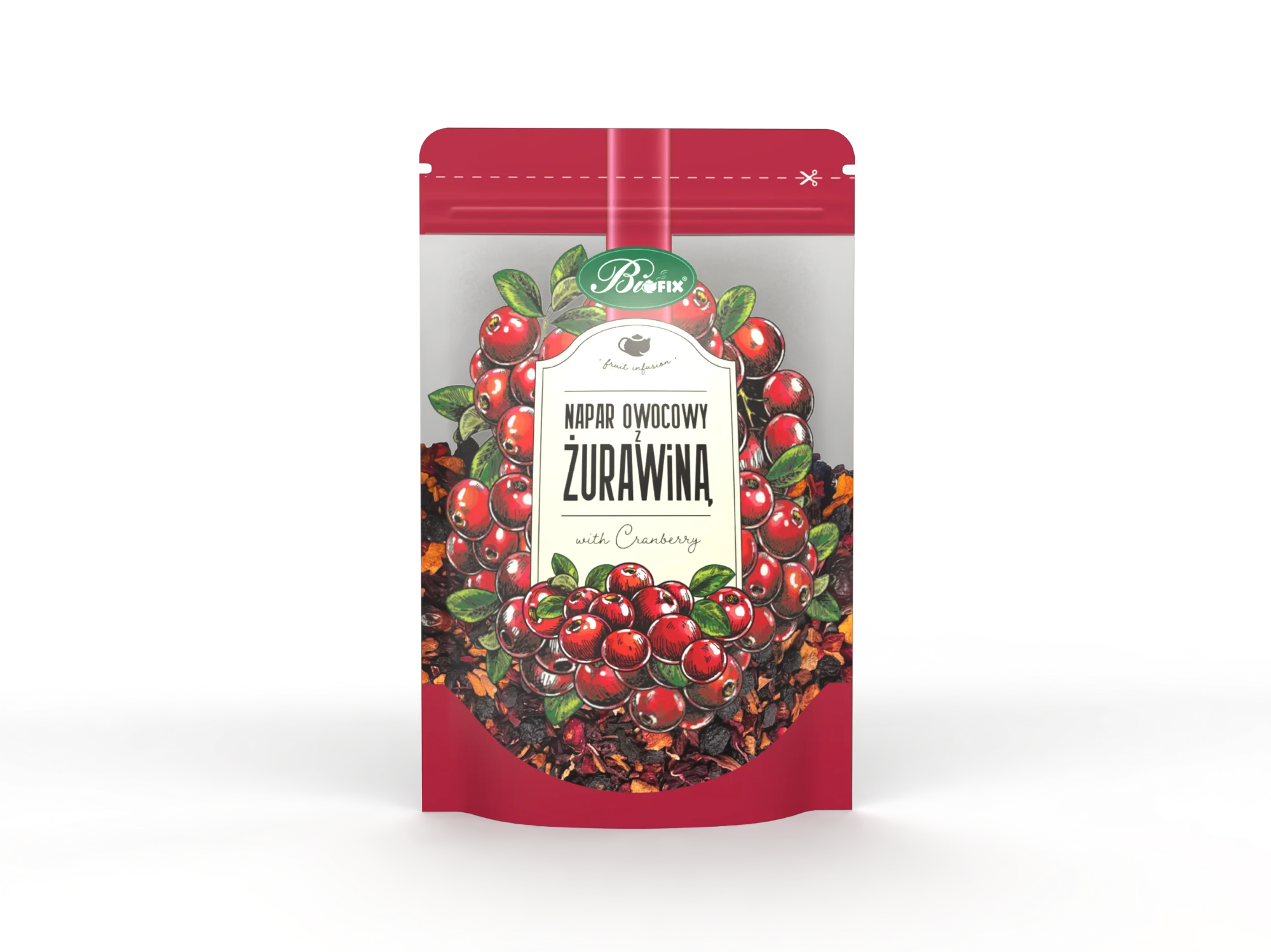 BiFIX Napar Owocowy z żurawiną, 100 g