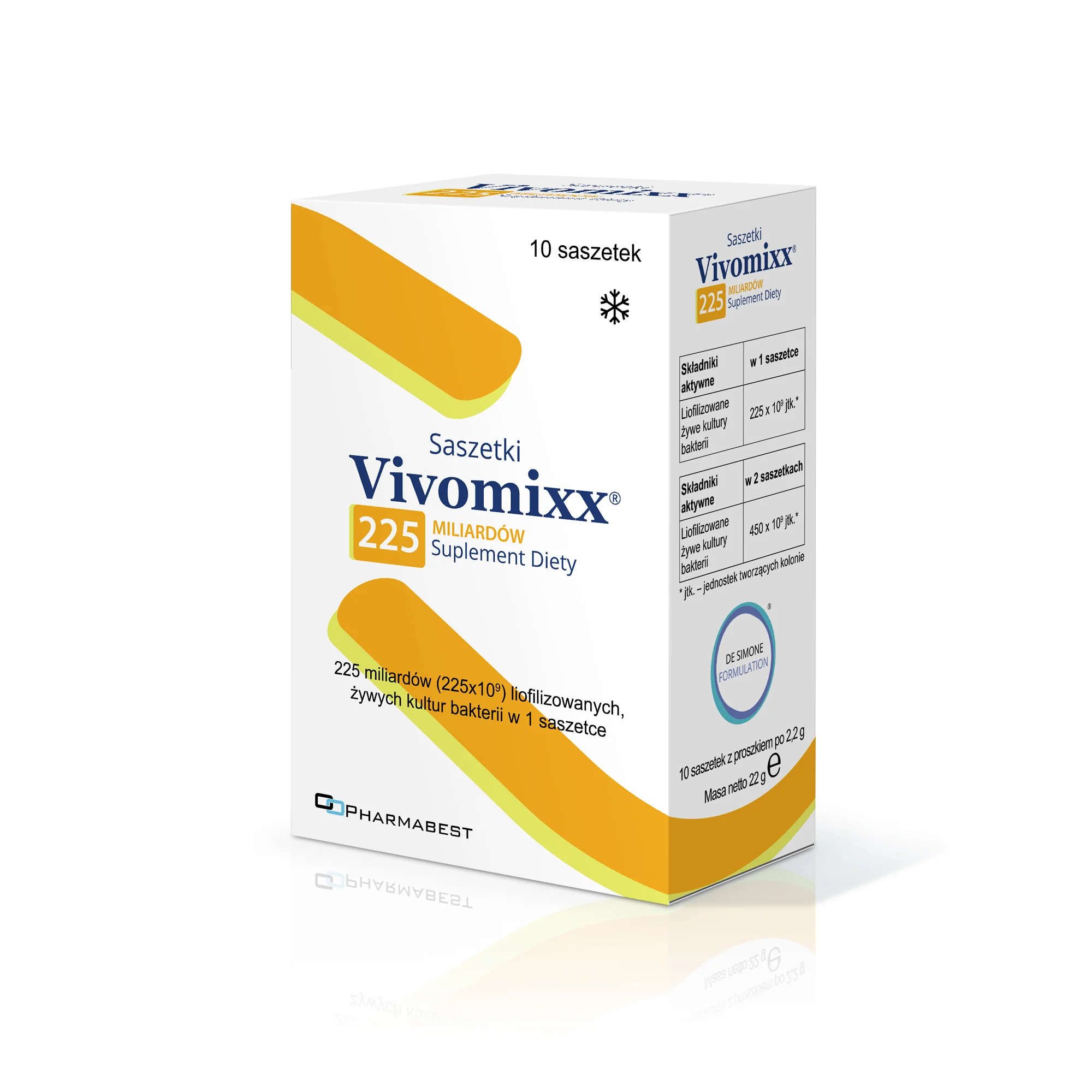 Vivomixx 225 proszek do sporządzenia zawiesiny w saszetkach, 10 szt.