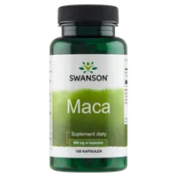 Swanson Maca, suplement diety, 500 mg,  100 kapsułek