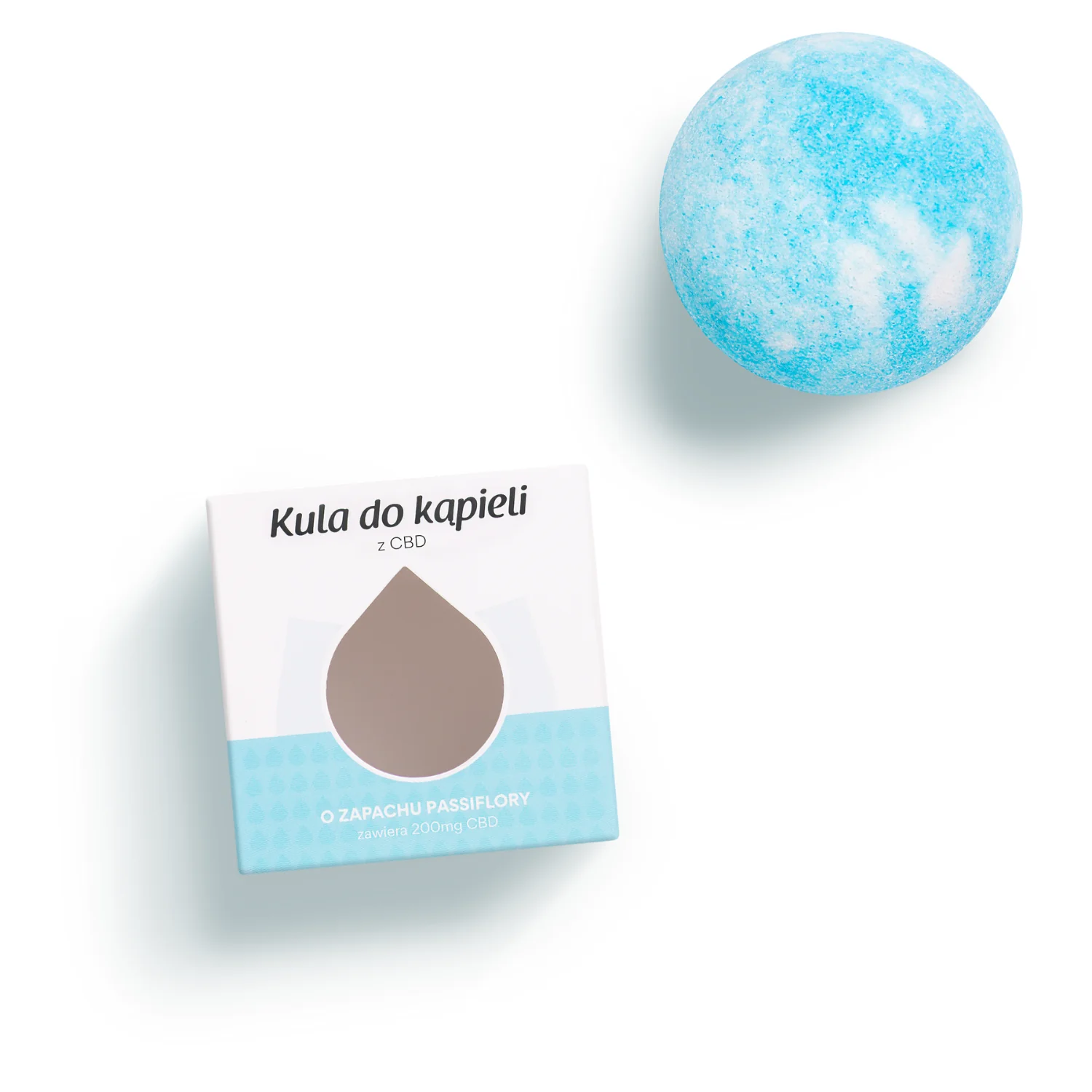 Koyi Kula konopna do kąpieli z CBD o zapachu passiflory, 110 g