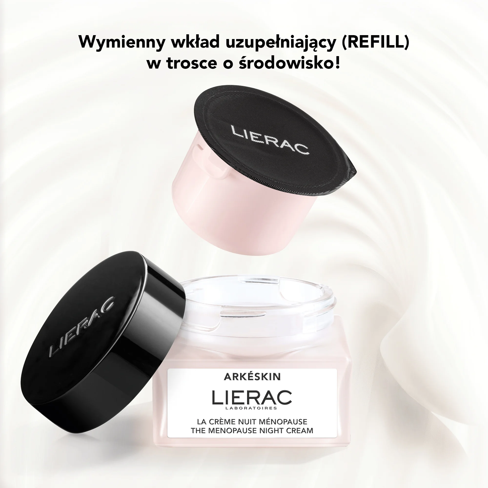 Lierac Arkeskin krem na noc w okresie menopauzy 50 ml