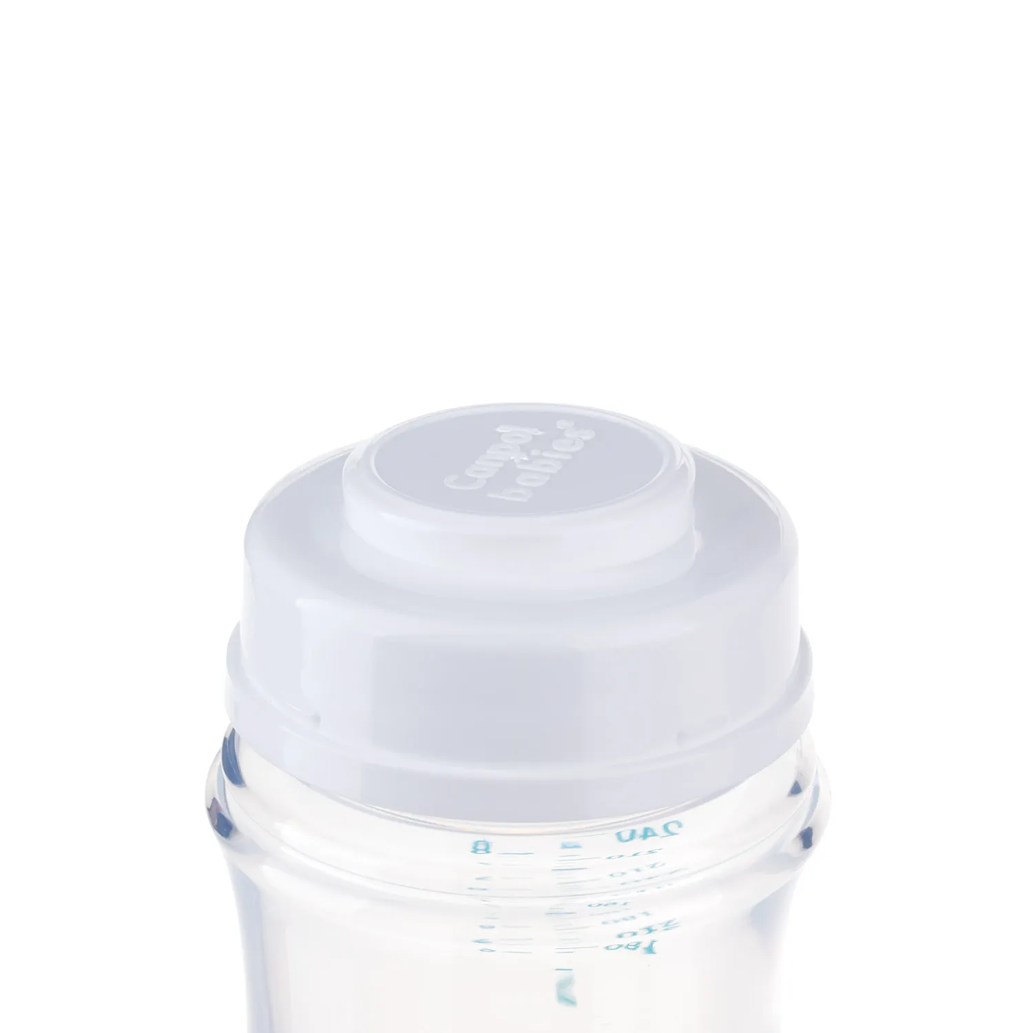 Canpol Babies, butelka szerokootworowa, antykolkowa, 3-6 miesiąca 35/221_blu, 240 ml 