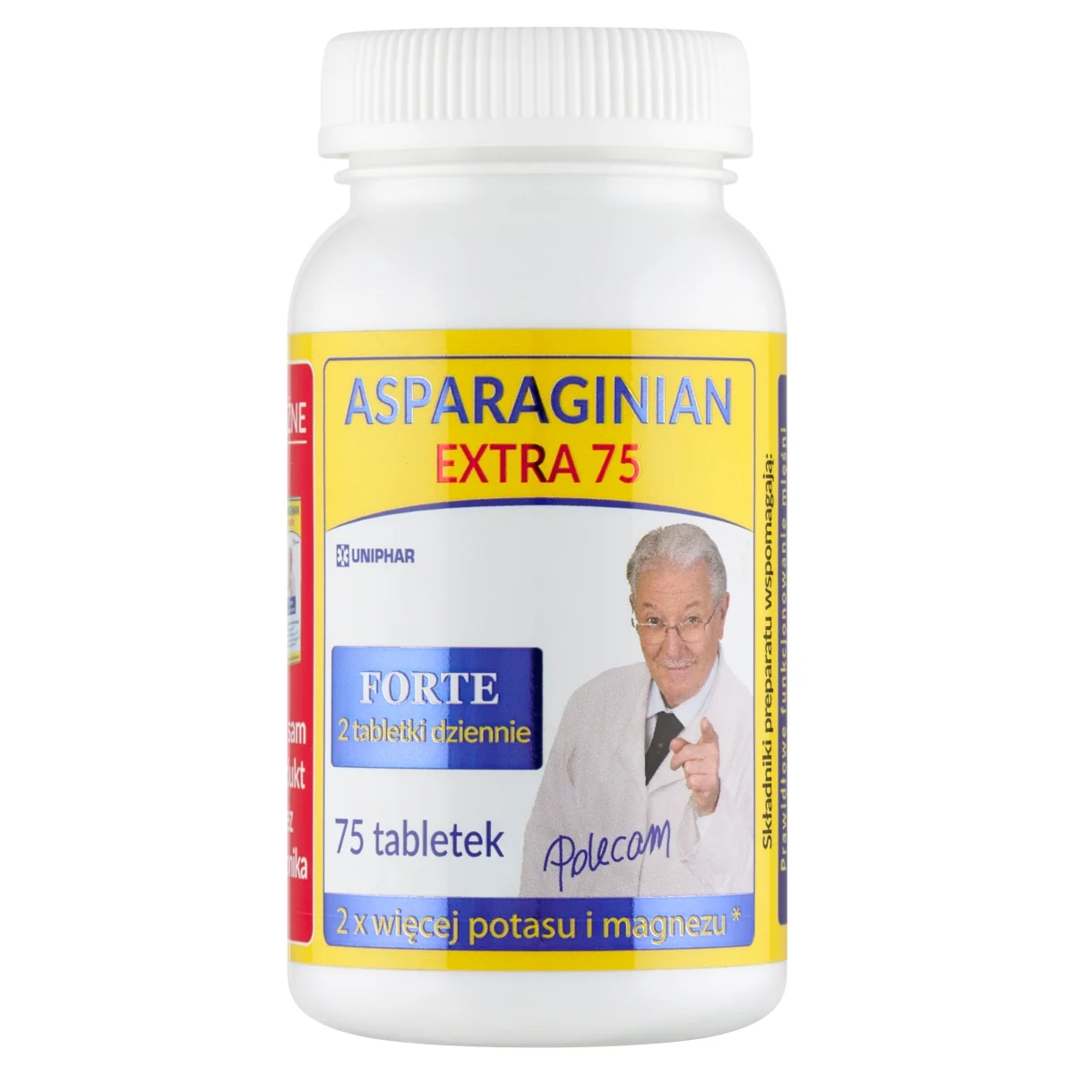 Asparaginian Extra 75 tabletek