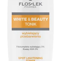 Floslek White and Beauty, tonik wybielający przebarwienia, 200 ml
