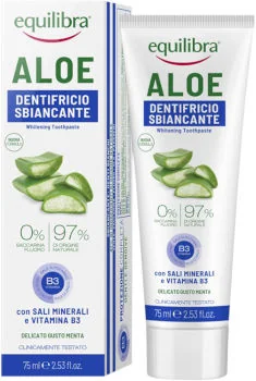 Equilibra Aloe wybielająca pasta do zębów w żelu