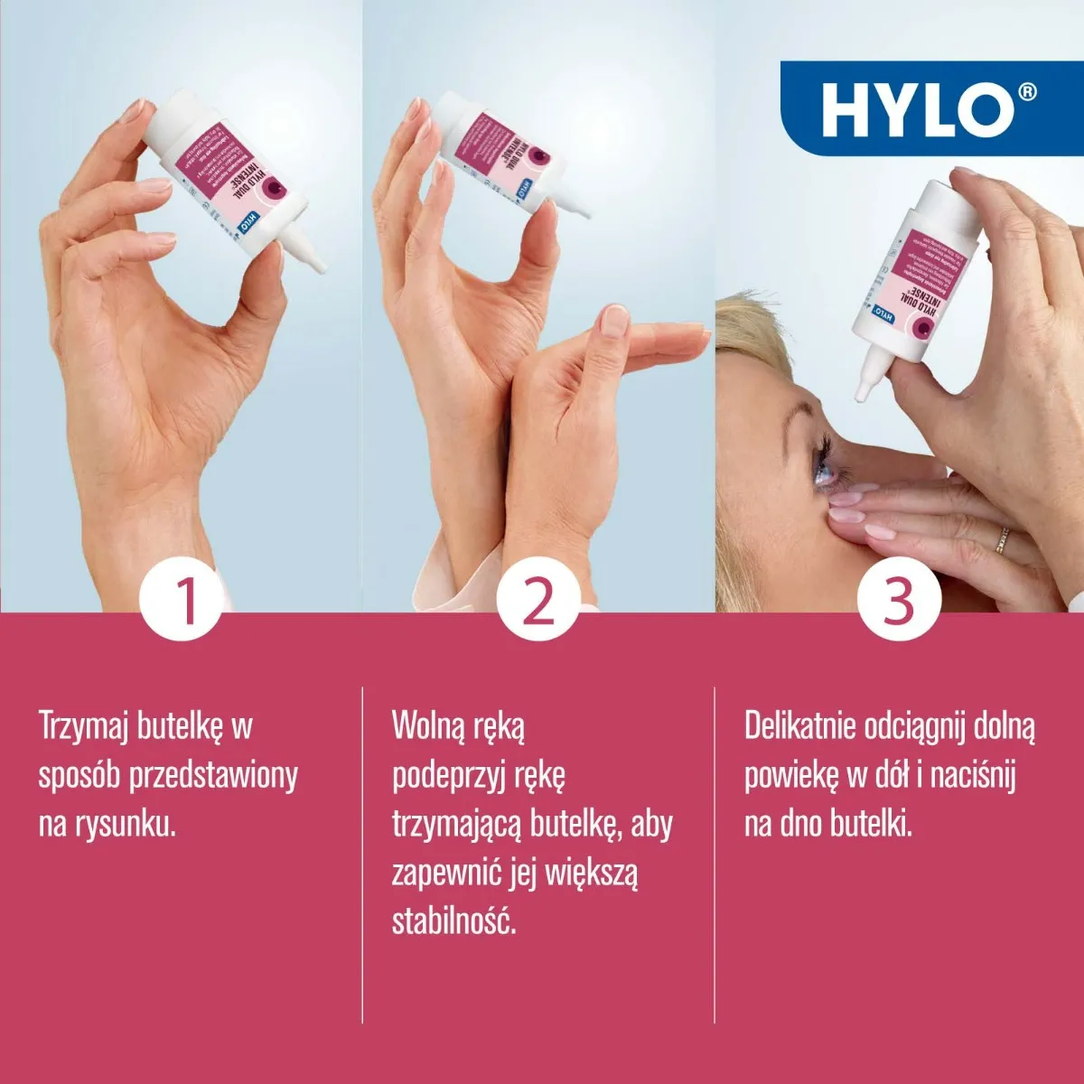 Hylo Dual Intense, krople do oczu, 10 ml 