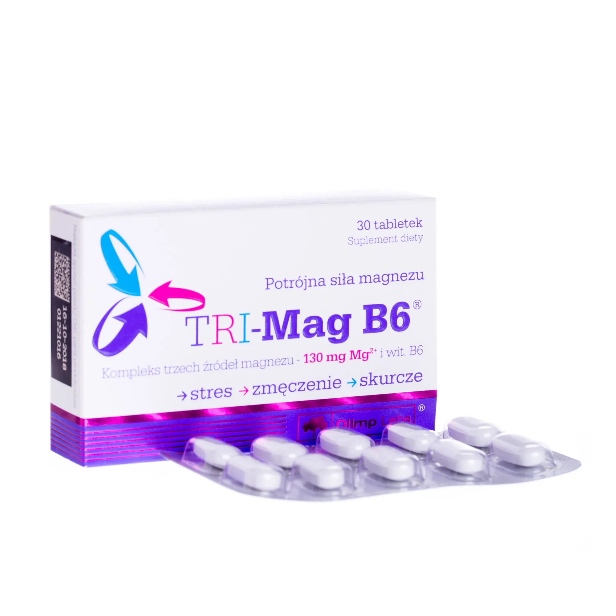 Olimp Tri-Mag B6, suplement diety, 30 tabletek