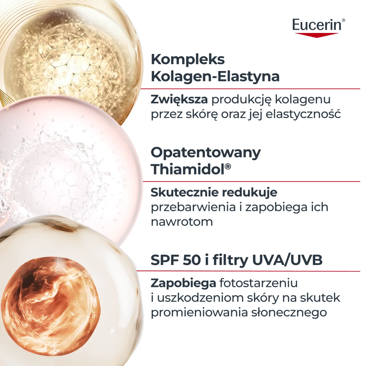 Eucerin Hyaluron-Filler + Elasticity Krem na dzień ultralekki SPF 50, 50 ml