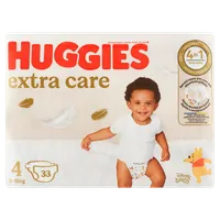 Huggies Extra Care Jumbo pieluchy rozmiar 4 8-14 kg, 33 szt.
